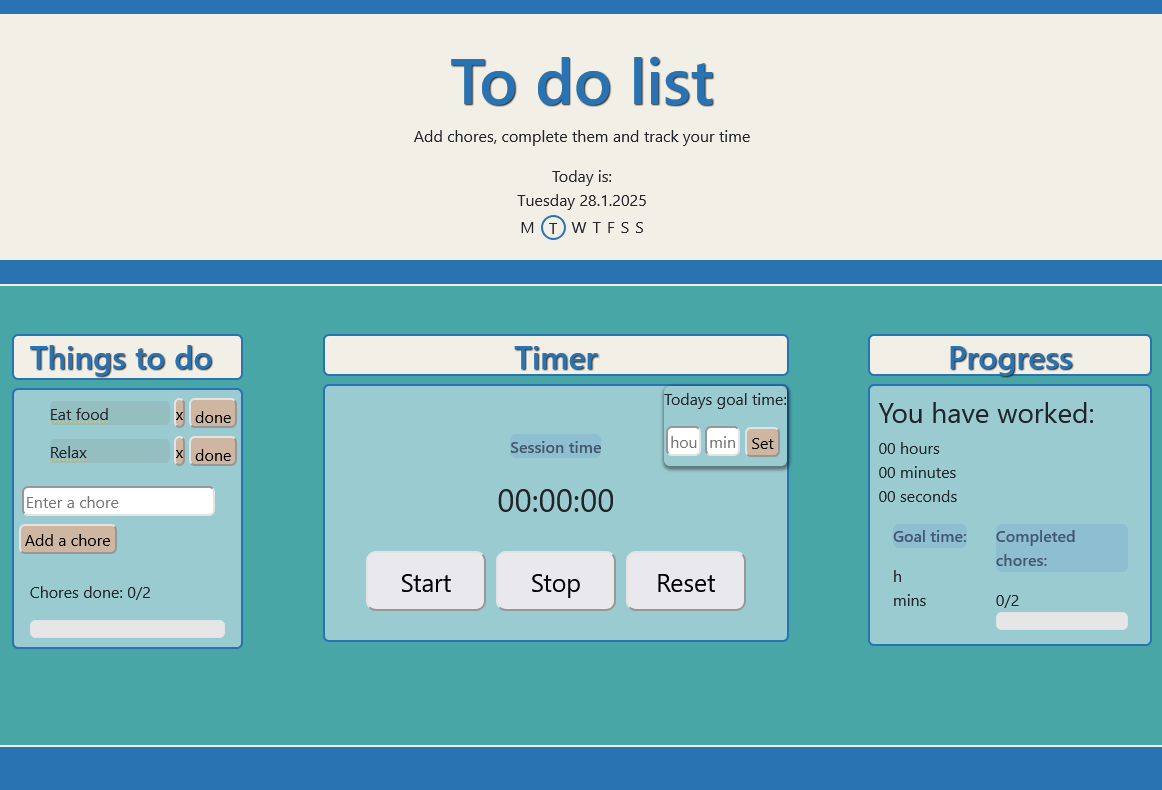 game page